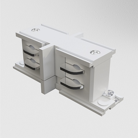 Коннектор прямой внутренний Trinity белый - фото