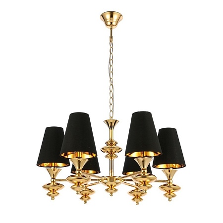 Светильник подвесной Французское золото/Черный E14 6*40W SL1137.203.06 - фото