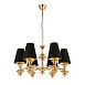 Светильник подвесной Французское золото/Черный E14 6*40W SL1137.203.06 - фото
