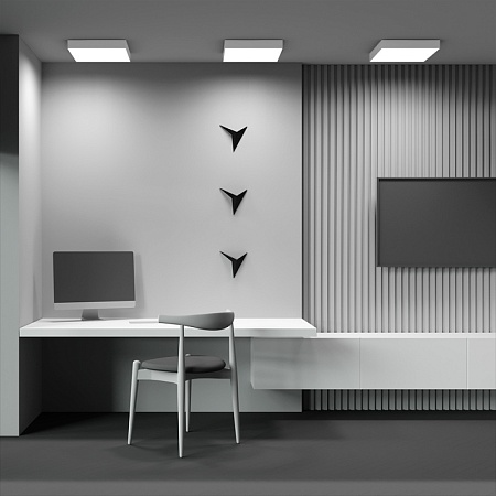 Потолочный светильник Technical Zon C032CL-45W3K-SQ-W - фото
