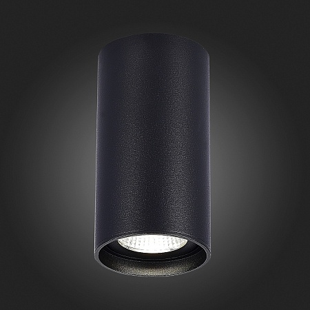 Светильник потолочный Черный LED 1*15W 4000K 1 200Lm Ra>90 60° IP44 D75xH140 220-265V ST157.442.15 - фото