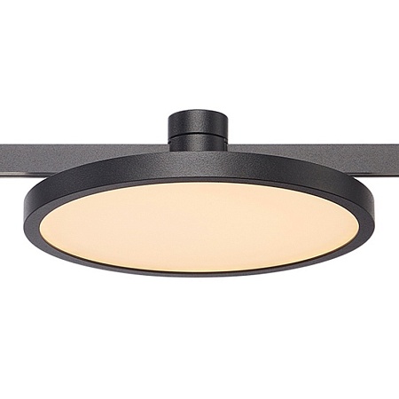 Магнитный трековый светильник FARM Черный LED 1*10W 3000K 500Lm Ra80 120 IP20 D168xH54 ST818.406.12 - фото