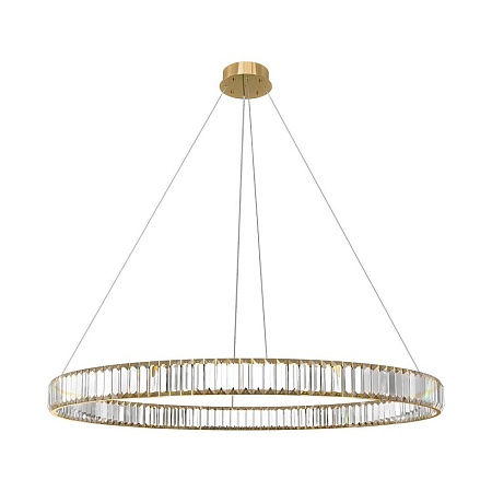 10135/1000 Gold Подвесной светильник LOFT IT Crystal ring - фото