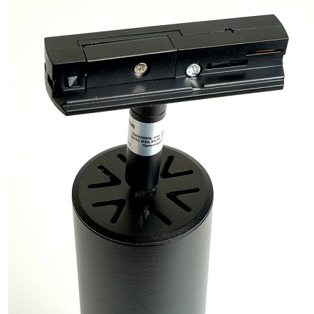 Светильник Feron AL194 трековый однофазный на шинопровод под лампу GU10, черный - фото