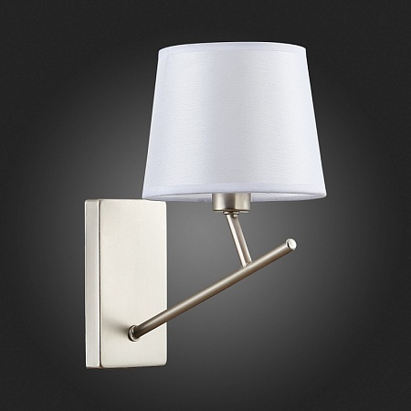 Светильник настенный Никель/Белый E14 1*40W SLE300101-01 - фото