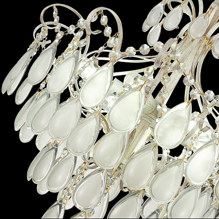 Светильник потолочный Золотистый/Белый матовый E14 6*60W SLE160302-06 - фото