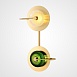 Бра Green Disk Double Imperiumloft 144306-22 - фото