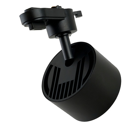 Светодиодный светильник Feron AL138 трековый однофазный на шинопровод 12W 4000K 110 градусов черный - фото