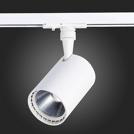 Св-к трек. Белый LED 1*20W 4000K 1 800Lm Ra≥90 36° IP20 L118xW78xH174 100-240V ST351.546.20.36 - фото