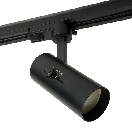 Светильник Feron AL182 трековый однофазный на шинопровод под лампу GU10, черный - фото
