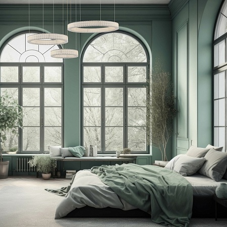 Люстра подвесная ST-Luce Хром/Хром LED 3*95W 3000K SL6008.113.03 - фото