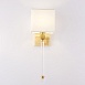 Бра Regina Andrew Crystal Sconce Brass Imperiumloft 149048-22 - фото