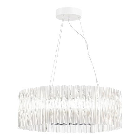 Светильник подвесной ST-Luce Хром/Прозрачный LED 1*64W SL6012.103.01 - фото