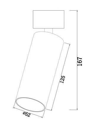 Потолочный светильник Technical FOCUS LED C055CL-L12B3K - фото