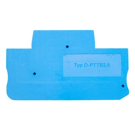 Торцевая заглушка для ЗНИ LD575 2,5 мм² (JXB PT 2,5), синий LD575-1-25 - фото