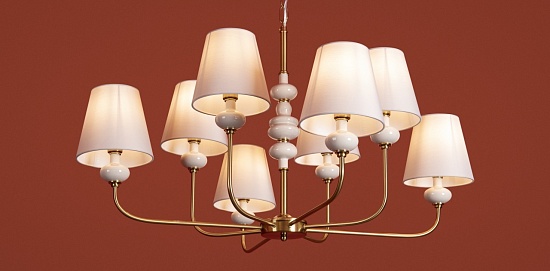 Подвесной светильник Freya FR2038PL-08BS - фото