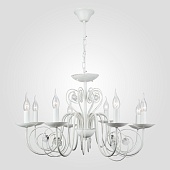 Подвесной светильник Eurosvet 60018/8 белый с золотом