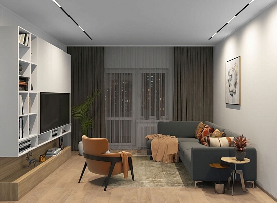 Светильник на шине Denkirs SMART LINEAR DK8004-BK - фото