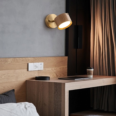 Настенный Светильник Berny A Dark Brown Imperiumloft 208803-23 - фото