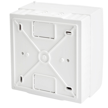 Бокс настенный STEKKER EBX50-3/04-20 4 модуля, пластик, серия Standart - фото