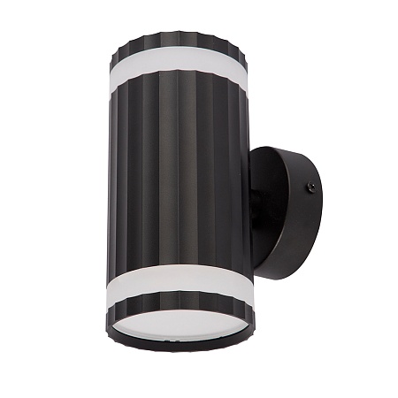 Светильник  настенный Feron HL3690 OLYMPUS 12W, 230V, 2*GX53, чёрный IP20 - фото