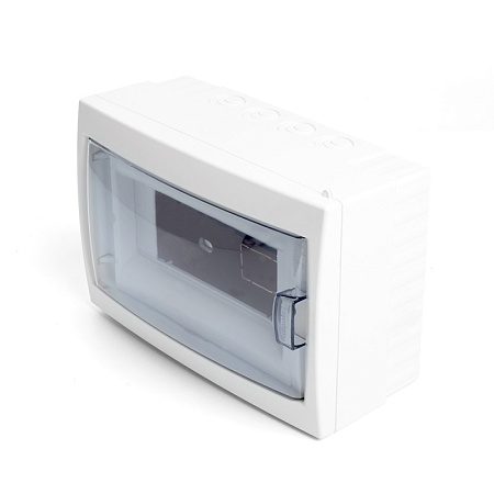 Бокс настенный STEKKER EBX50-3/08-20 8 модулей, пластик, серия Standart - фото