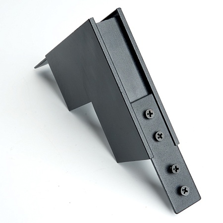 Соединитель внутренний для низковольтного накладного шинопровода, черный, LD2002 - фото