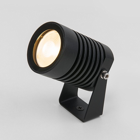 Ландшафтный поворотный светильник Landscape LED 3000K черный IP54 043 FL LED черный Elektrostandard - фото