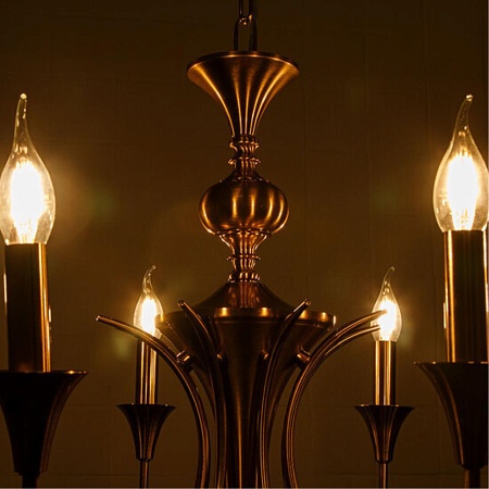 Подвесная люстра ARTE LAMP A4094LM-8PB - фото