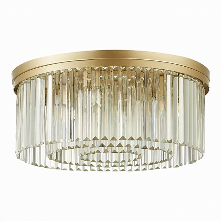 Люстра потолочная ST-Luce шампань/прозрачный E14 9*40W SL1624.202.09 - фото