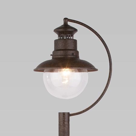 Уличный светильник на столбе Talli F брауни IP44 GL 3002F брауни Elektrostandard - фото