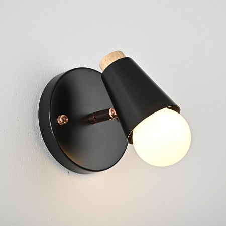 Настенный Светильник Rotary Wall Черный Imperiumloft 185370-26 - фото