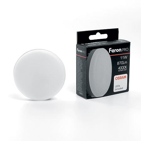 Лампа светодиодная Feron LB-1511 GX53 11W 175-265V 4000K OSRAM LED - фото