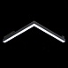 Магнитный трековый светильник Черный LED 1*15W 3000K 950Lm Ra>90 120° IP20 L305xW305xH2 ST800.436.15 - фото