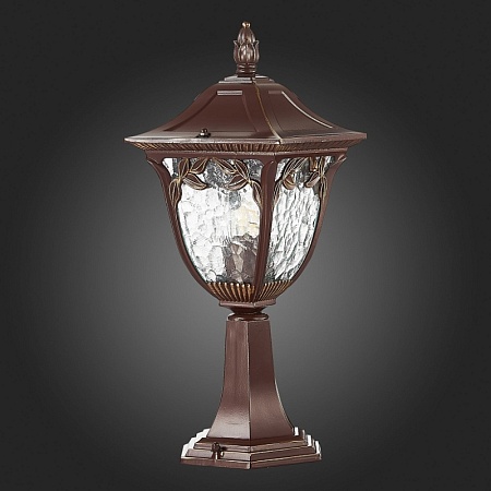 Светильник уличный наземный ST-Luce Кофейный/Кофейный, Прозрачный E27 1*60W SL083.705.01 - фото