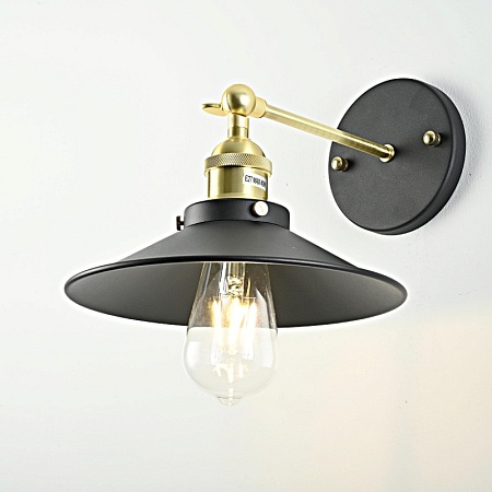 Бра Atlantis Chain Wall Lamp Black White Imperiumloft 84880-22 - фото