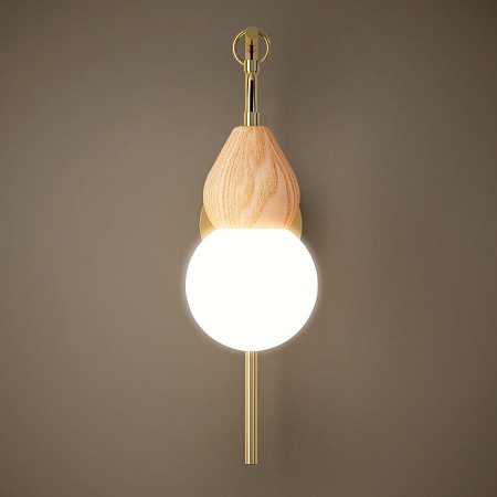 Настенный Светильник Fabron Wall Brass Imperiumloft 209187-26 - фото