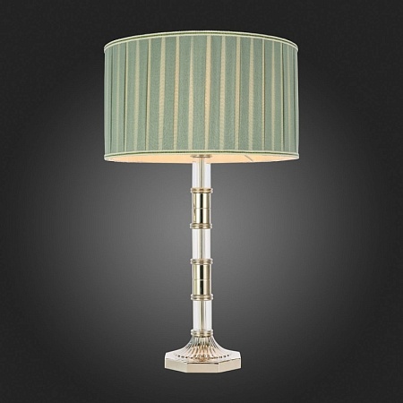 Прикроватная лампа ST-Luce Никель/Оливковый E14 1*40W (из 2-х коробок) SL1121.104.01 - фото