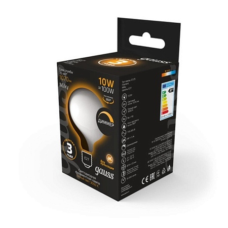 Светодиодная лампа GAUSS 187202110-D_GAUSS - фото