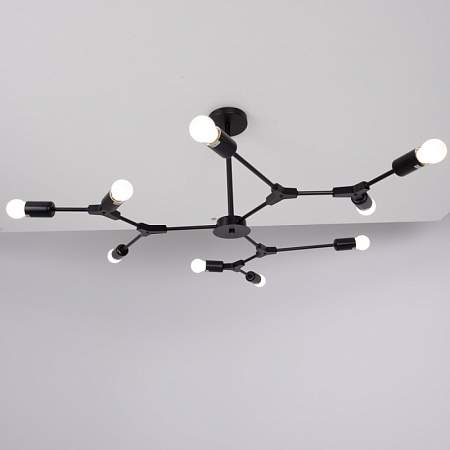 Люстра На Штанге Late D103 Black Imperiumloft 193583-26 - фото