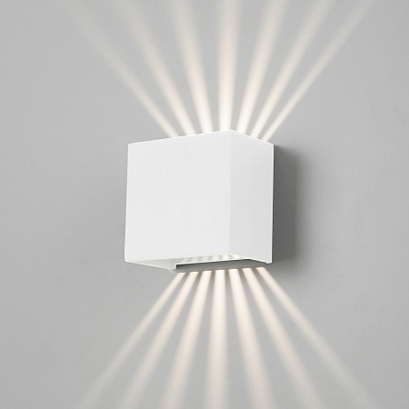 Светильник садово-парковый со светодиодами Sole 35149/D белый Elektrostandard - фото