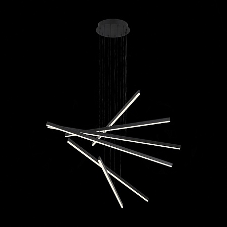 Люстра подвесная ST-Luce Черный/Белый LED 1*100W 4000K SL394.423.06 - фото