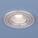 Встраиваемый точечный светильник 9902 LED 3W COB SL серебро - фото
