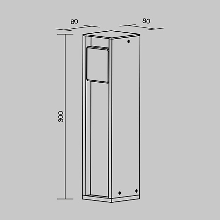 Уличная розетка Outdoor Socket O459FL-GF01SC - фото