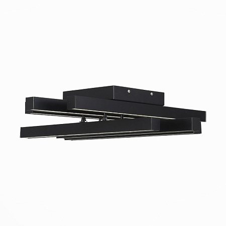 Люстра потолочная ST-Luce Черный/Белый,Черный LED 1*36W 3000K/4000K/6000K SL933.402.06 - фото