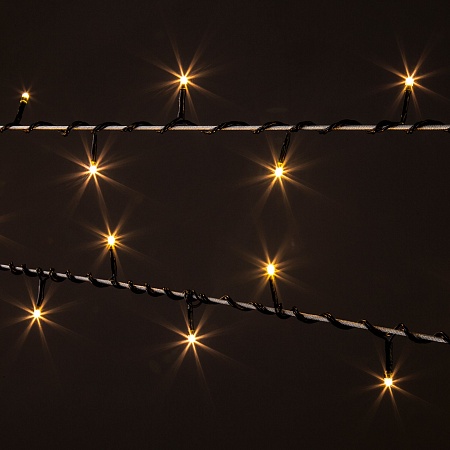 Гирлянда Eurosvet 400-001 теплый белый - фото