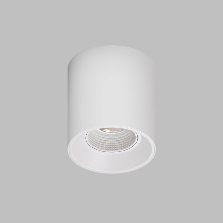 DK3090-WH Светильник накладной IP 20, 10 Вт, GU5.3, LED, белый/белый, пластик - фото