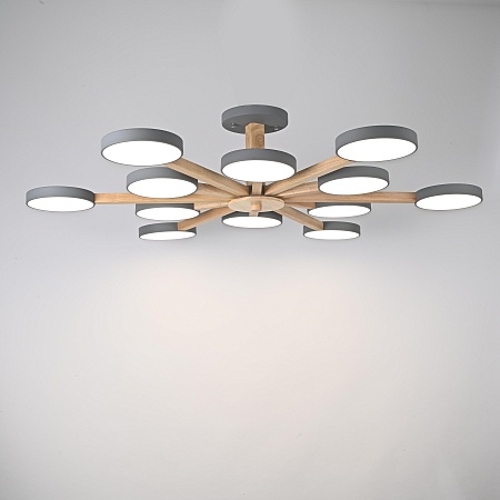 Потолочный Светильник Turna L12 Grey Imperiumloft 228859-26 - фото