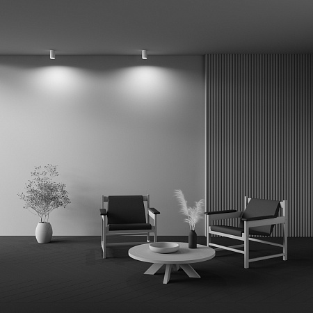 Потолочный светильник Technical Conik gyps C003CW-01W - фото