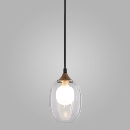 Подвесной светильник Eurosvet 70216/1 латунь - фото